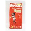 Image 1 : NEW 48 PK HUGGIES LITTLE SNUGGLERS SIZE 6 DIAPERS
