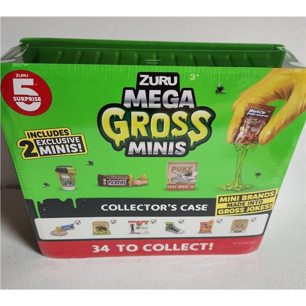BRAND NEW ZURU MEGA GROSS MINIS COLLECTORS CASE