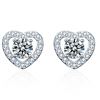 Image 1 : 2 CT GRA CERTIFIED HEART STYLE ROUND BRILLIANT
