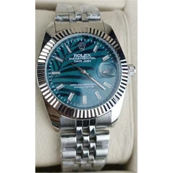 NEW REPLICA R0LEX "DATE JUST" QUARTZ WATCH