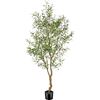 Image 1 : NEW FEELEAD ARTIFICIAL 6-7 FT OLIVE TREE