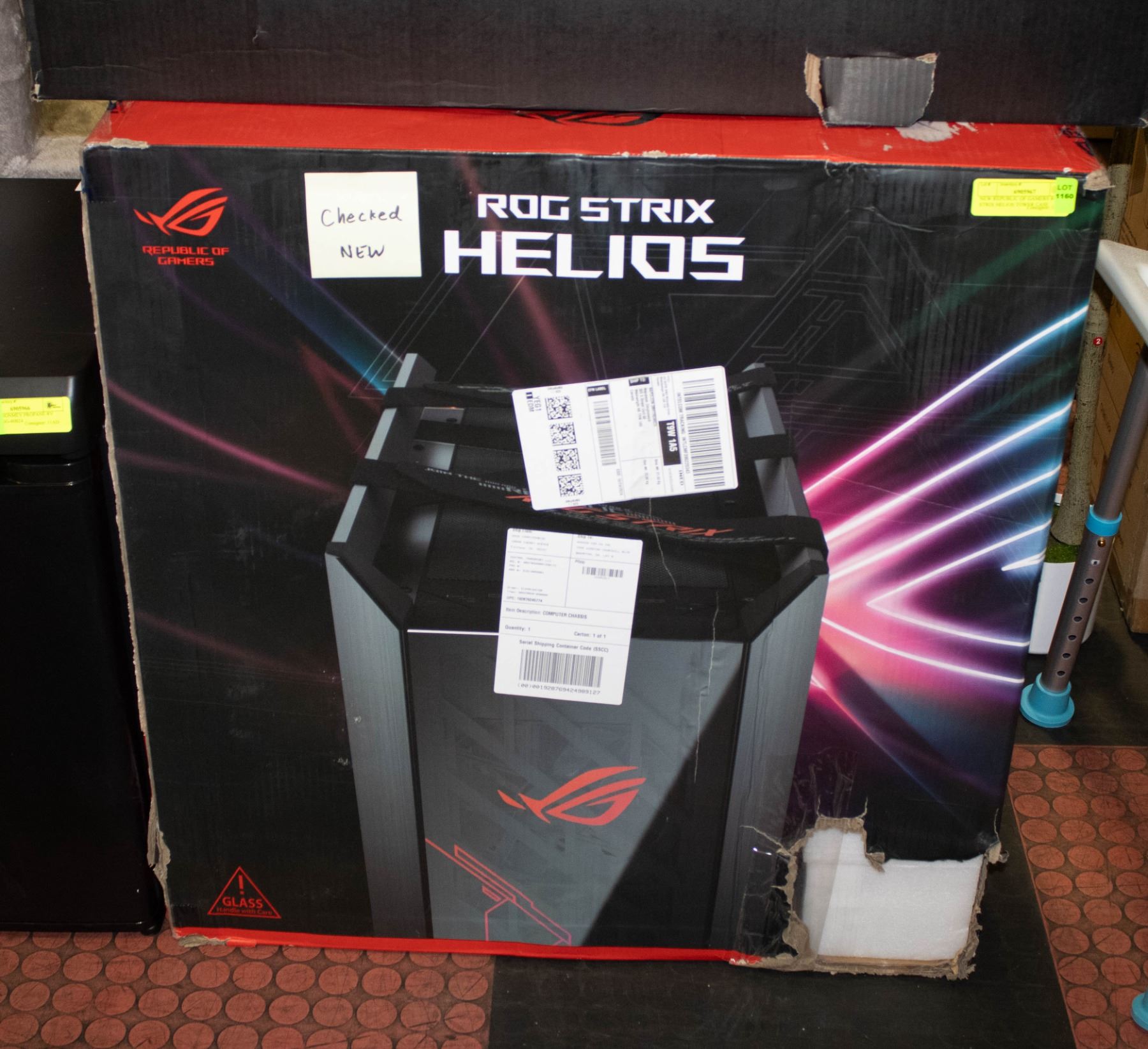 NEW REPUBLIC OF GAMERS ROG STRIX HELIOS TOWER CASE