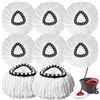 Image 1 : NEW 8 PIECE SPIN MOP HEAD