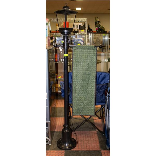 OUTDOOR CARRIAGE LAMP 6 FT,WELCOME BANNER-TESTED