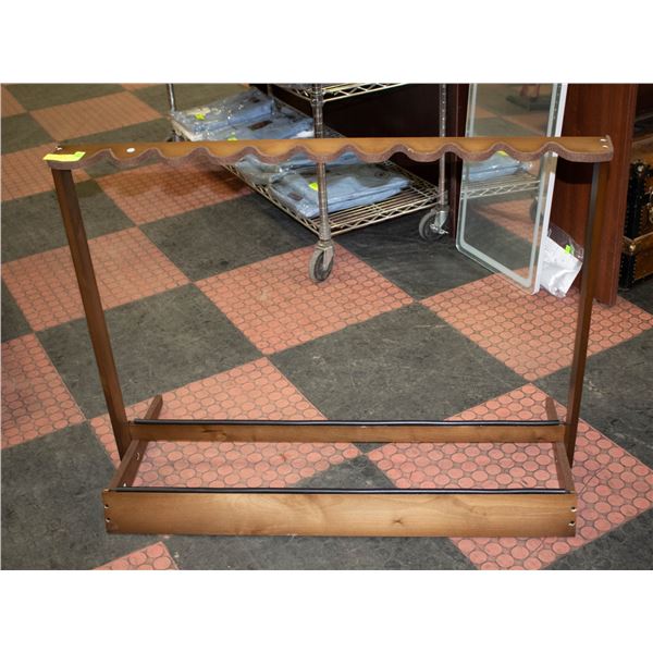 NEWLY ASSEMBLED 9 SLOT GUITAR RACK STAND