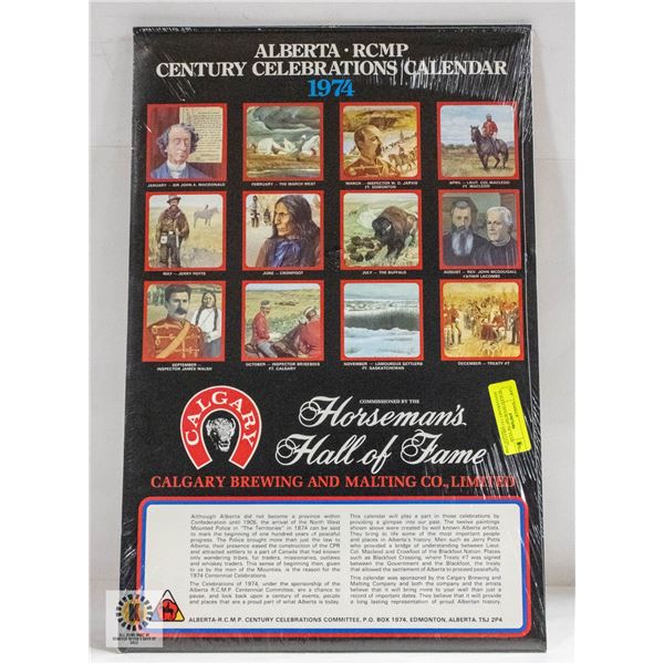 SEALED 1974 RCMP 100 YEAR ANNIVERSARY CELEBRATION