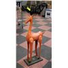 Image 1 : LARGE METAL DEER ORNAMENT