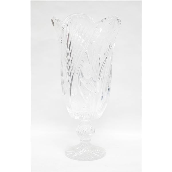 LARGE ESTATE BRILLIANI CRYSTAL VASE