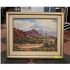 Image 1 : ARIZONA ART PICTURE 31" WIDE - 25" TALL