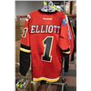 Image 2 : MENS MED CALGARUY FLAMES GOALIE JERSEY "ELLIOTT"
