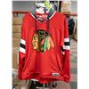Image 1 : MENS L CHICAGO BLACKHAWKS REEBOK HOODIE