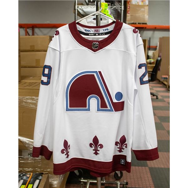 NATHAN MACKINNON AVALANCHE ALTERNATE JERSEY