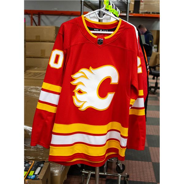 CALGARY FLAMES COLEMAN JERSEY OFFICIAL SZ 52