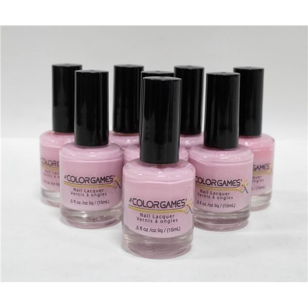 8 NEW ME COLORGAMES NAIL LACQUERS DC201