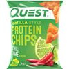 Image 2 : CASE WITH 8 X 32G BAGS OF QUEST TORTILLA STYLE