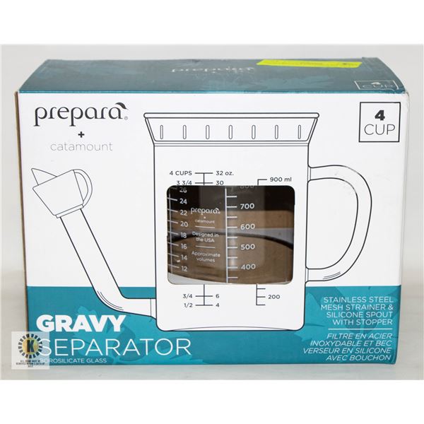 NEW PREPARA CATAMOUNT GRAVY