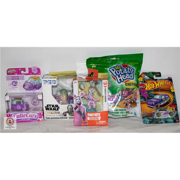 NEW KID'S ITEM'S PEZ STAR WARS, MR. POTATO