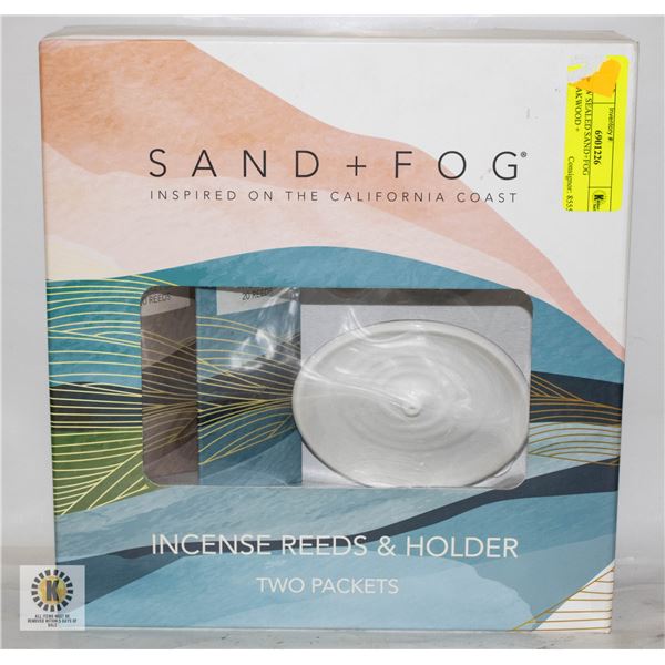NEW SEALED SAND+FOG TEAKWOOD +
