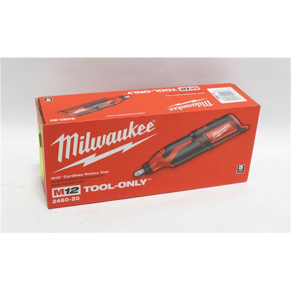 NEW MILWAUKEE M12 BRUSHLESS ROTARY/GRINDER