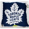 Image 1 : PILLOW- TORONTO MAPLE LEAFS 20" X 20"