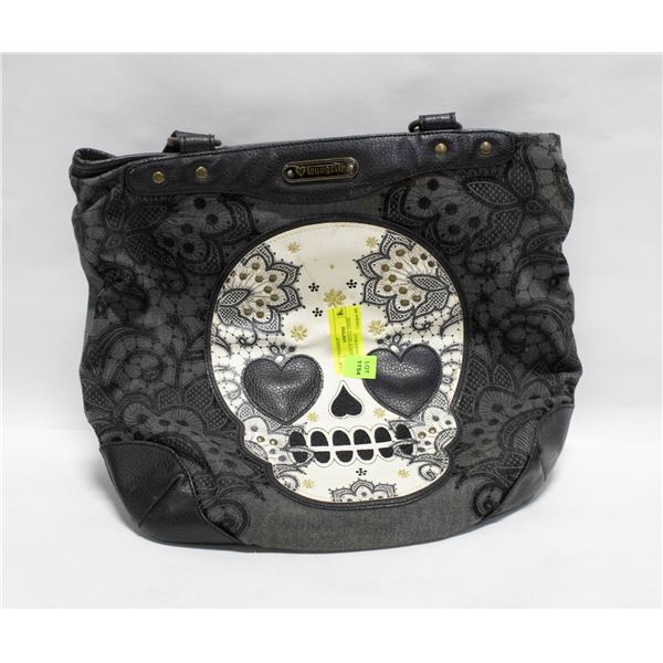 LOUNGEFLY SKULL THEME PURSE/HANDBAG