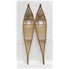 Image 1 : ANTIQUE CHESTNUT SNOWSHOES 9X40-ESTATE