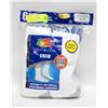 Image 1 : WHITE CREW SOCKS 12-16 SIZE 6-PACK FRUIT OF THE