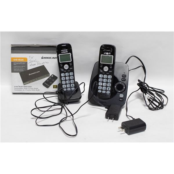 TESTED VTECH HOME PHONE SET + UHD