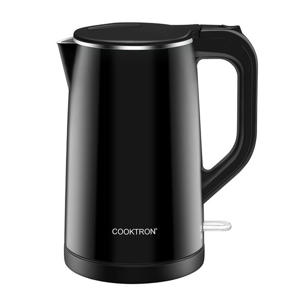 BRAND NEW 1.7L COOKTRON ELECTRIC KETTLE BLACK