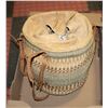 Image 1 : VINTAGE AFRICAN BASKET MADE IN AFRICA