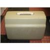 Image 1 : VINTAGE WHITE BRAND SEWING MACHINE WITH CARRY CASE