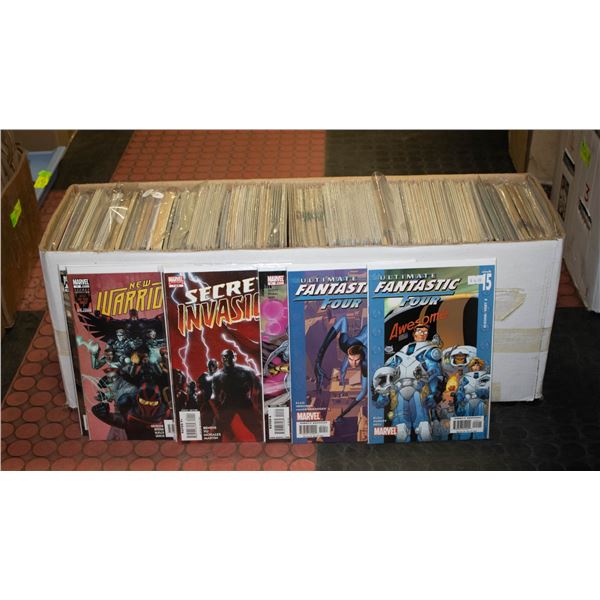 BOX OF ASSORTED COMIC BOOKS