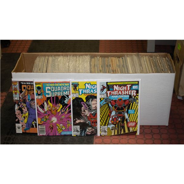 BOX OF ASSORTED COMIC BOOKS