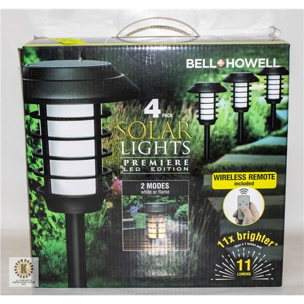 NEW IN BOX BELL HOWELL SOLAR