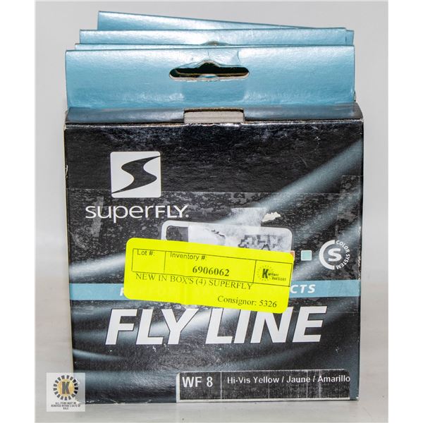 NEW IN BOX'S (4) SUPERFLY