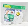 Image 1 : ANKLE SOCKS WHITE 6-12 SIZE 6-PACK FRUIT OF THE