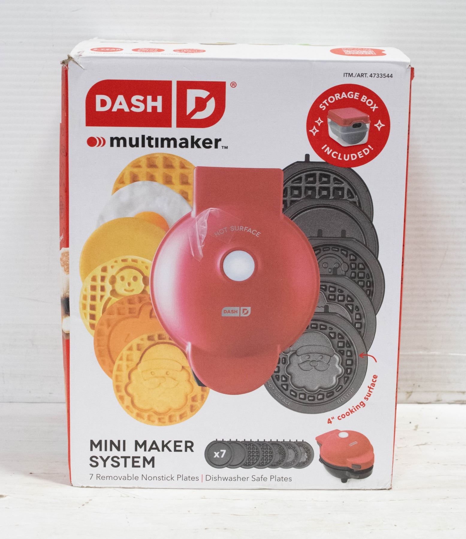 NEW DASH MULTIMAKER MINI MAKER SYSTEM, RED