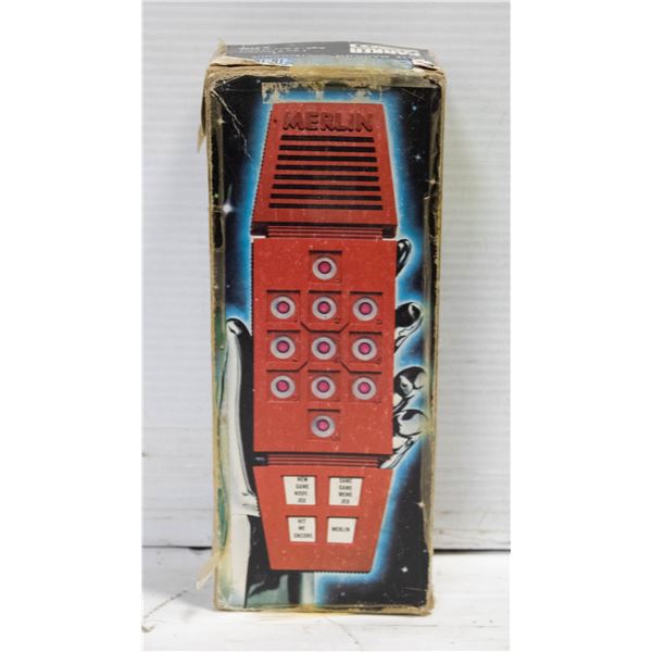 1970S MERLIN VIDEO GAME, WITH ORIGINAL BOX &