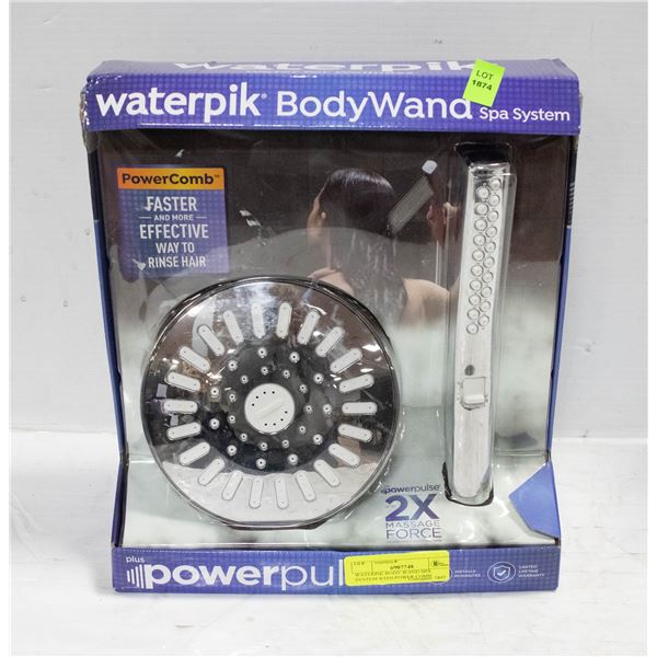 WATERPIK BODY WAND SPA SYSTEM WITH POWER COMB