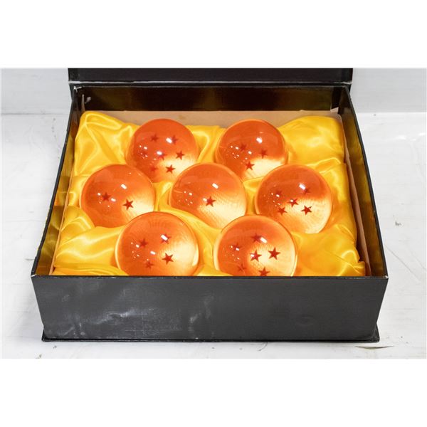 DRAGON BALL Z 7PC CRYSTAL BALL SET