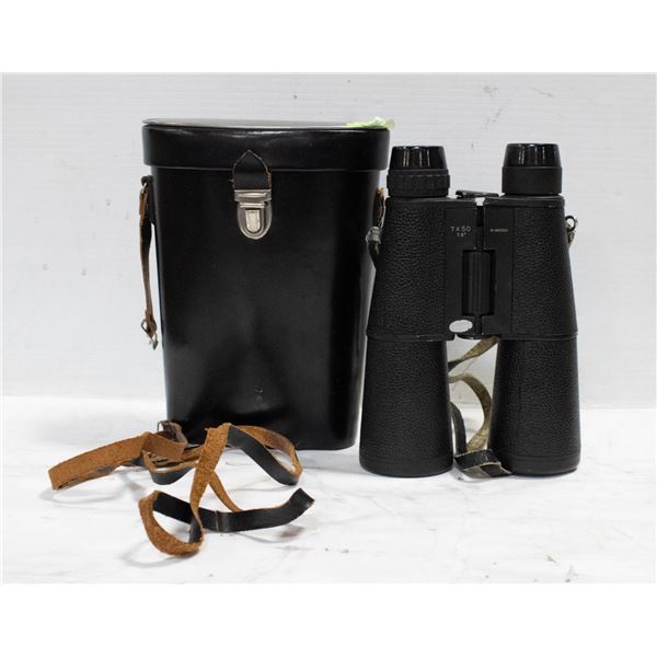 VINTAGE 7 X 50 SAFARI BINOCULARS