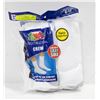 Image 1 : WHITE CREW SOCKS 6-12 SIZE 6-PACK FRUIT OF THE