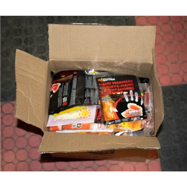 BOX OF HAND WARMERS