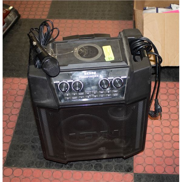 ION PATHFINDER 3 100 W OUTDOOR BLUETOOTH SPEAKER
