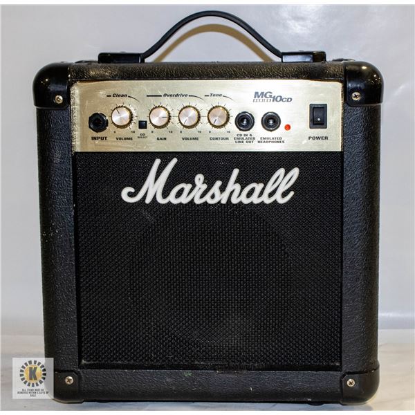 MARSHALL MG SERIES 10 CD AMPLIFIER