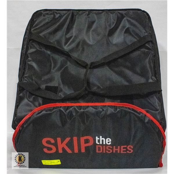SKIP THE DISHES INSULATED PIZZA DELIVERY BAG