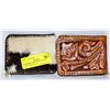 Image 1 : COWHIDE & RAWHIDE WALLETS TOGETHER-ESTATE