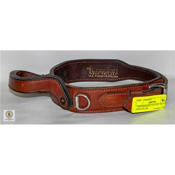 "THE HANDLER" LEATHER WEAVER SERVICE DOG ASSIST-
