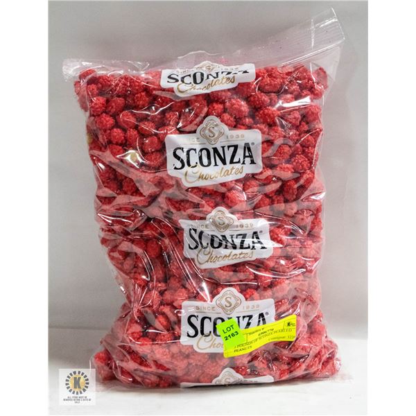 5 POUNDS OF SCONZA PEARLED PEANUTS