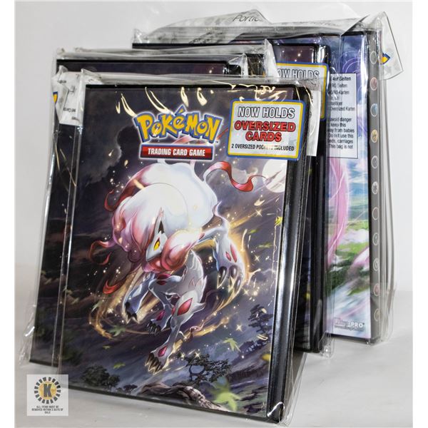 SIX POKÉMON PORTFOLIO ALBUMS